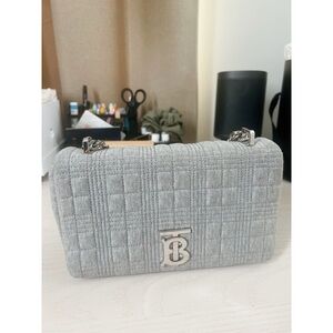 Burberry Small Gray Lola Bag